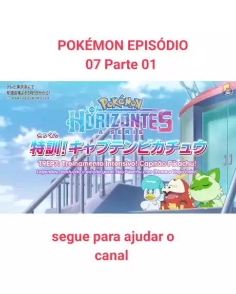 pokemon horizontes ep 1 dublado