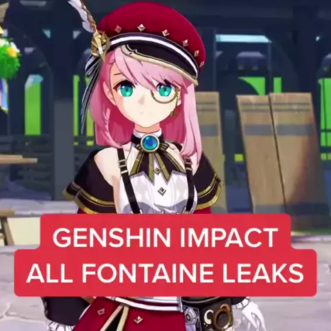 genshin fontaine leaks