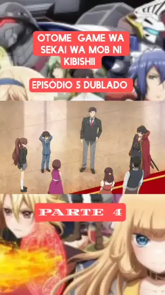 anime otome game sekai wa mob dublado completo