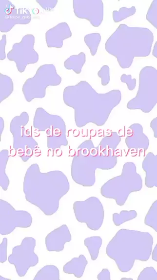 PAPILE BEBÊ NO BROOKHAVEN (Códigos de Roupas para Brookhaven) #roblox # brookhaven 