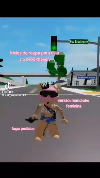 Id de roupas Brookhaven (Versão mandrake) #roblox #like