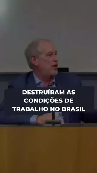 LINS Do cear linssdoceara . udio original criado por LINS Do cear . Repost ciropnddobrasil Destru ram as condi es de trabalho no Brasil. . Ciro Gomes denuncia que hoje no Brasil h condi es