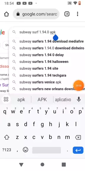 Subway Surfers 1.99.0 versão do naag (dinheiro infinito) 
