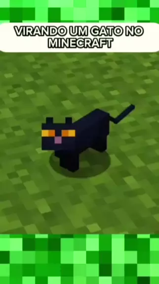 Minecraft - Como domar um gato no jogo