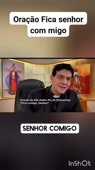 Oração - Fica Senhor comigo (Pe. Pio) 