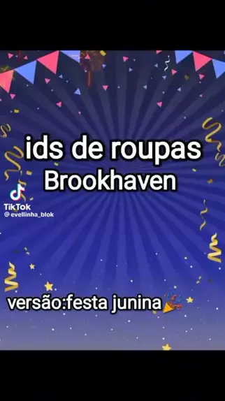 id de roupas junina para Brookhaven#idparabrookhaven #brookhaven