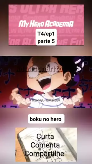 boku no hero temporada 4 ep 1 anitube