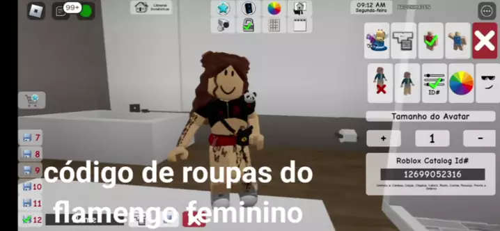 roupa de roblox do flamengo