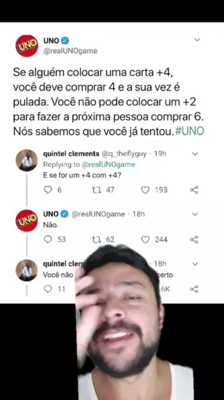 Uno Reverse Card Revers Essa carta reverte o efeito de uma carta