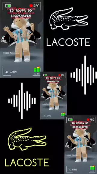 código de roupa da Lacoste no Roblox