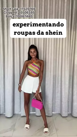 EXPERIMENTANDO ROUPAS DA SHEIN, COMPRINHAS