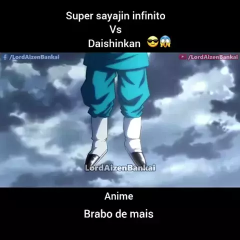 Goku Super Sayajin Infinito vs. Daishinkan Definitivo PT2 #dragonball