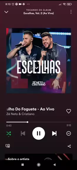 Escolhas”: Zé Neto & Cristiano consagram o álbum mais ouvido do