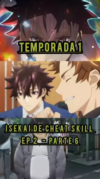 isekai de cheat skill dublado em português #anime