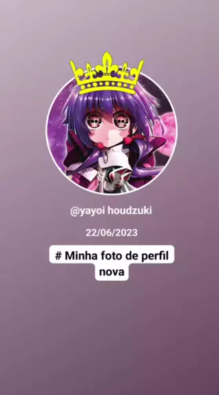 Nova Foto de Perfil do Canal •, Gacha Life