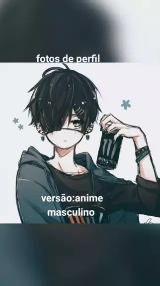foto de perfil masculino de anime