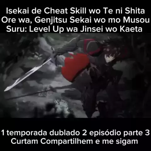 isekai de cheat skill dublado em português #anime