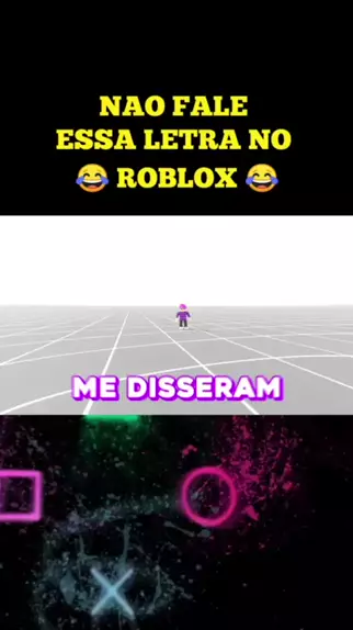 NÃO FALE ESSA LETRA no ROBLOX 