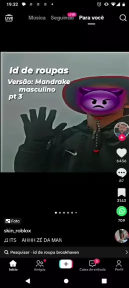 foto de perfil roblox mandrake masculino｜Pesquisa do TikTok