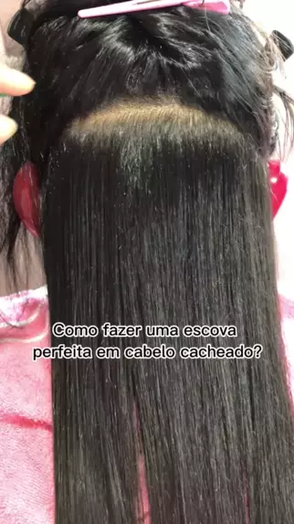 Como fazer escova no cabelo sozinha