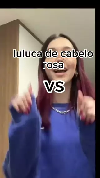 crescendo com luluca vídeo dela pintando o cabelo de preto e vídeos dela de  cabelo preto