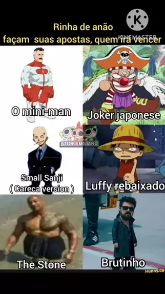 luffy calvo e rebaixado kkkkkk 