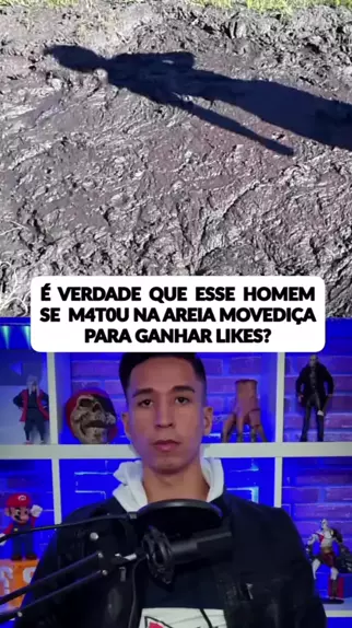 🚨Já tinha visto como é fácil afundar em uma areia movediça? Eu