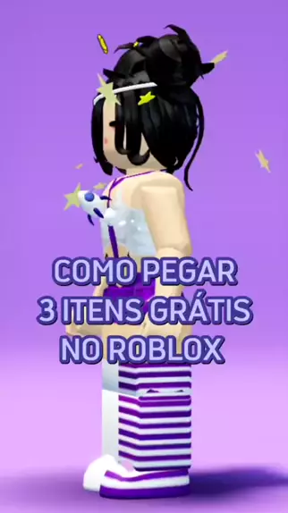 ITEM GRÁTIS! COMO PEGAR 3 ITEM GRÁTIS - ROBLOX 