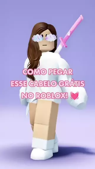 COMO TER CABELO DE GRAÇA NO ROBLOX 