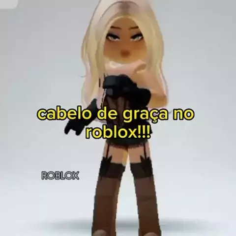 cabelo de graça no roblox girl