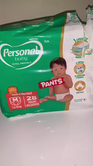 Fralda Personal Baby Total Protect Pants com menor preço