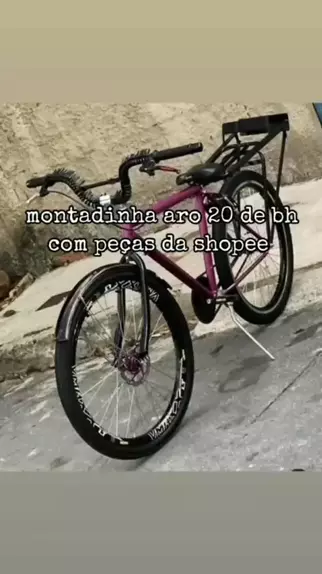 Bicicleta aro 20 montadinha