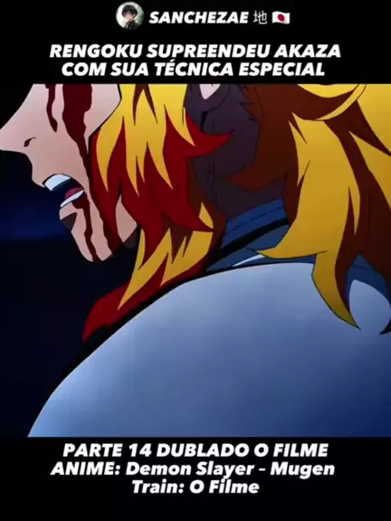 EU DUBLEI o filme do DEMON SLAYER!!!! 