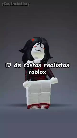 e de rostos do roblox