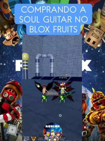 PEGANDO A SOUL GUITAR NO BLOX FRUITS #souzones #roblox #bloxfruits