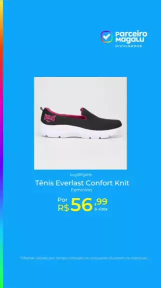 Tênis Everlast Confort Knit Feminino