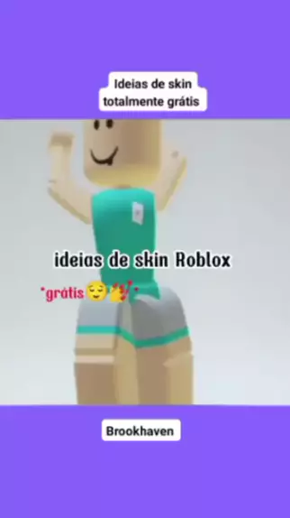 ✨IDEIAS de SKIN GRÁTIS no BROOKHAVEN RP (Roblox Brookhaven RP