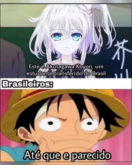 Memes anime Brasil