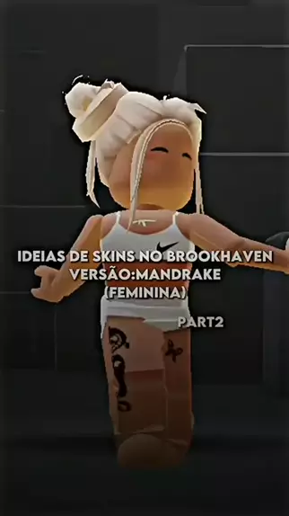 ideias de skin grátis no brookhaven feminino