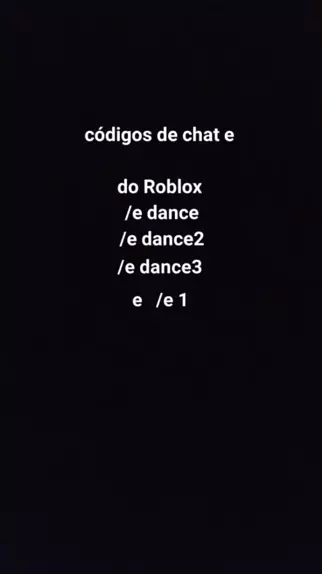 códigos de dança do Roblox