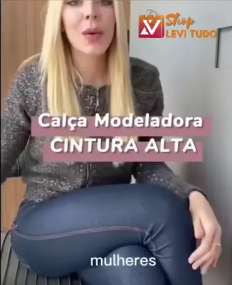 Calça zara/ calça trabalho/ calça social cintura alta /modela