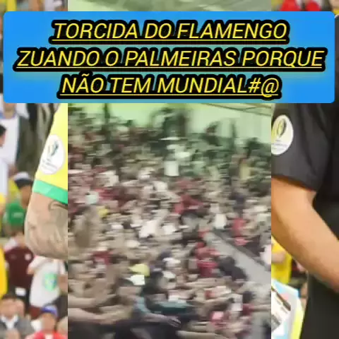 MEMES - JOGADORES DO FLAMENGO ZOANDO O PALMEIRAS NÃO TEM MUNDIAL - MÚSICA  ZOANDO O PALMEIRAS 