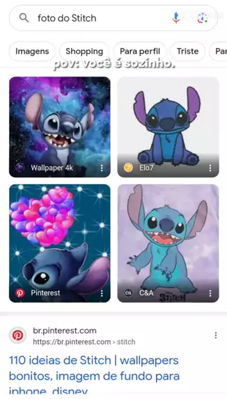 fundo do stitch