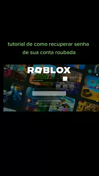 COMO RECUPERAR SUA CONTA DO ROBLOX HACKEADA/ROUBADA 2022 