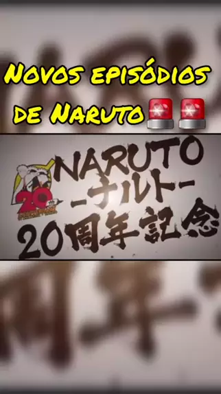 Novos episódios de Naruto adiados 😭 #naruto #narutoshippuden