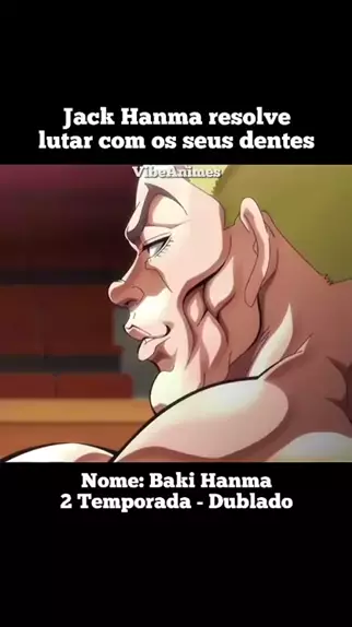 jack hanma vs baki dublado