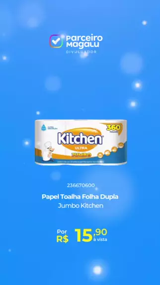 papel toalha kitchen ultra jumbo 360 folhas