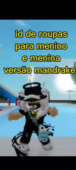 foto de menina mandrake no roblox