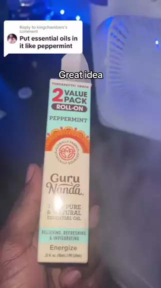 Gurunanda - Pure Peppermint Roll-On Essential Oil, 2-Pack