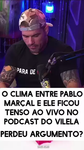 Rogério Vilela fala qual foi o pior convidado do podcast Inteligência , pablo marcal no vilela